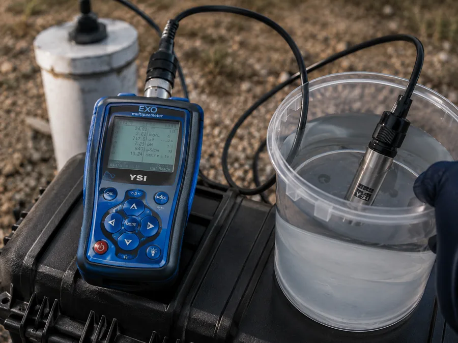 Water quality meter and field monitoring instrumentation